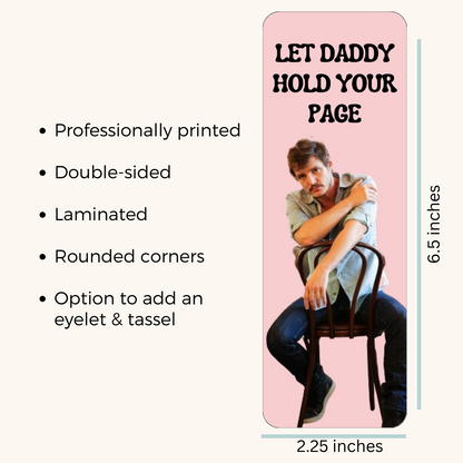 Let Daddy Hold Your Page - Pedro Pascal
