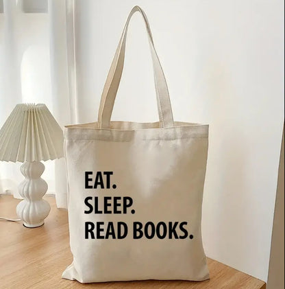 Eat. Sleep. Read. Book Bag