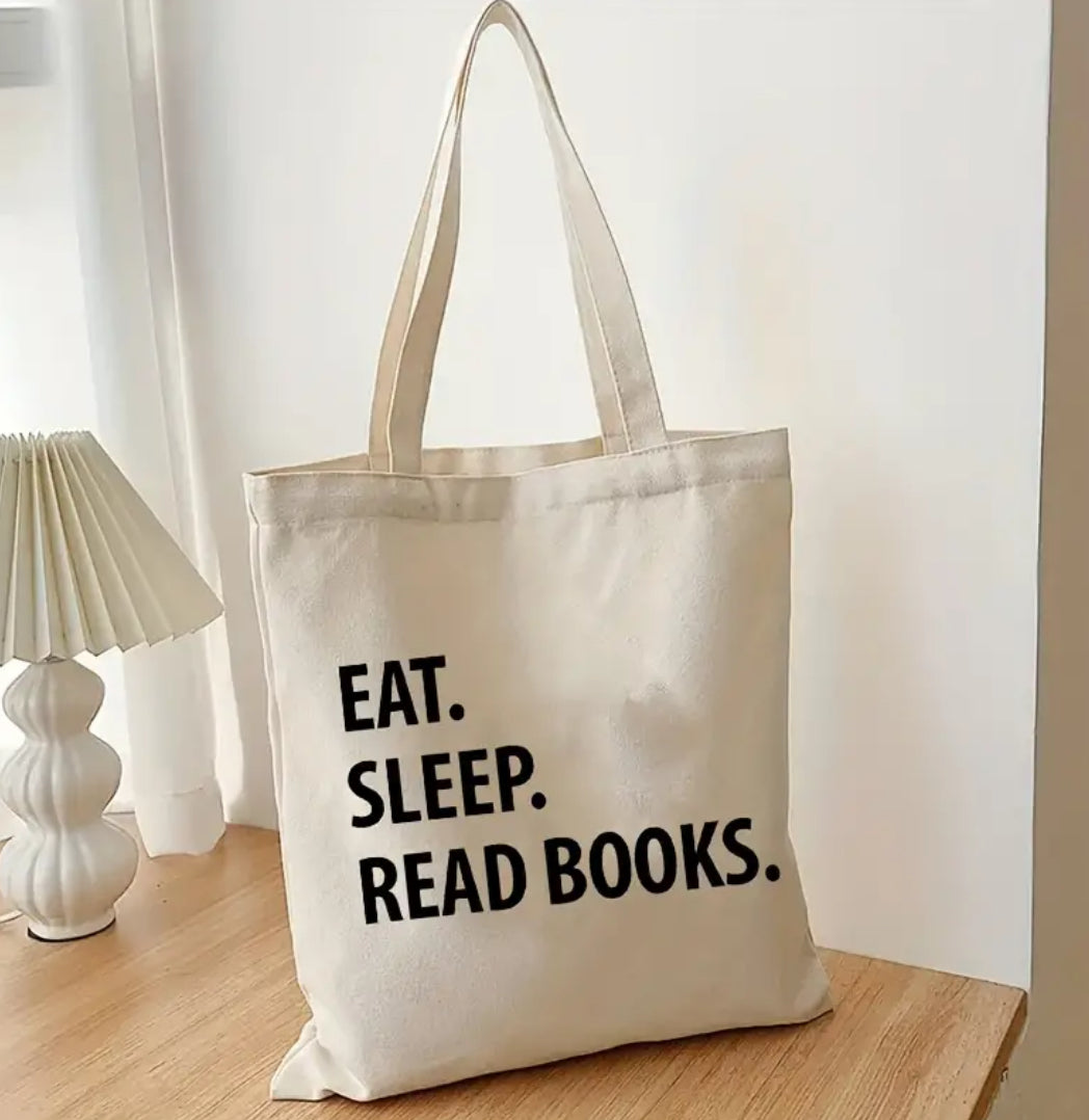 Eat. Sleep. Read. Book Bag