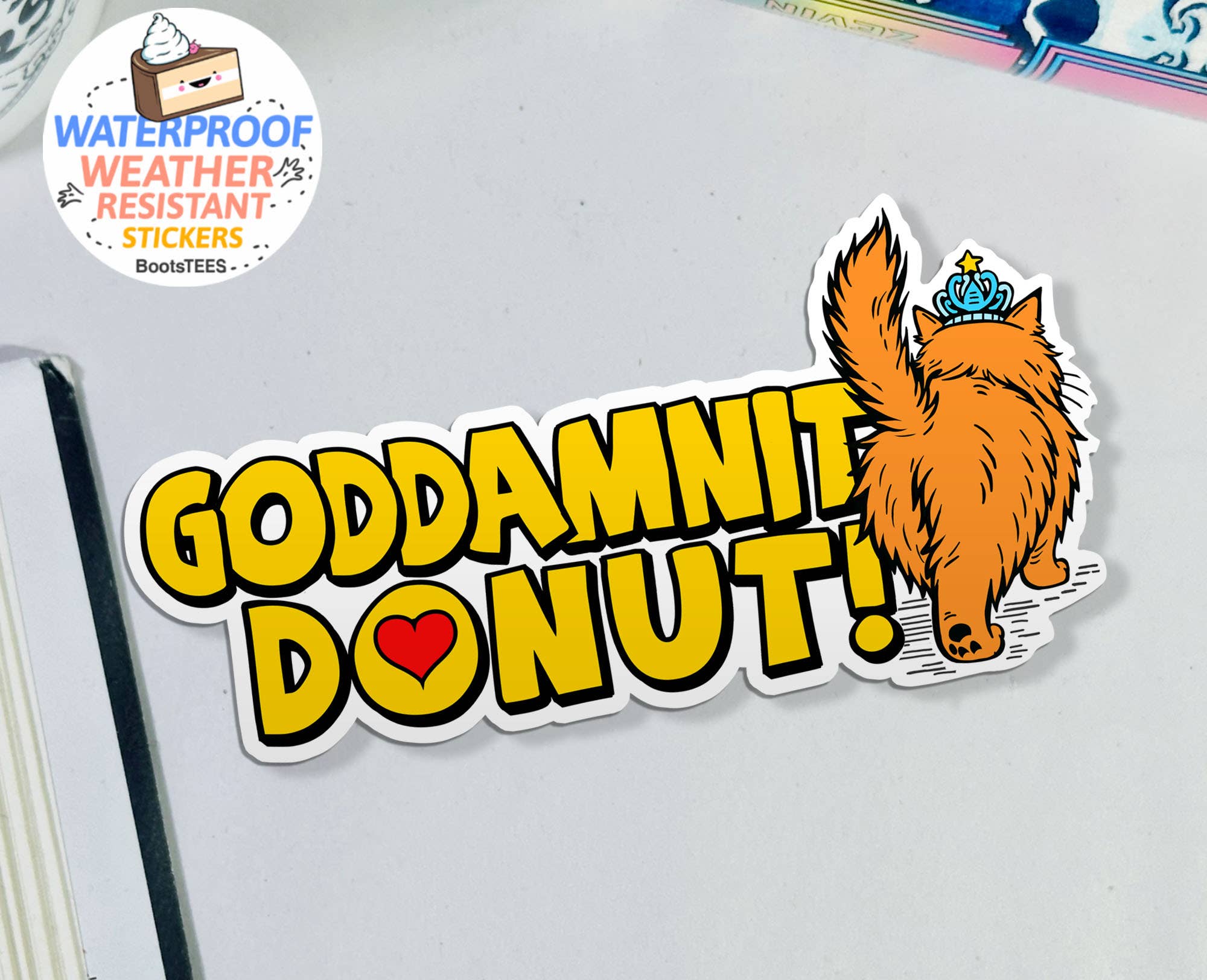 Dungeon Crawler Carl & Princes Donut | Sticker