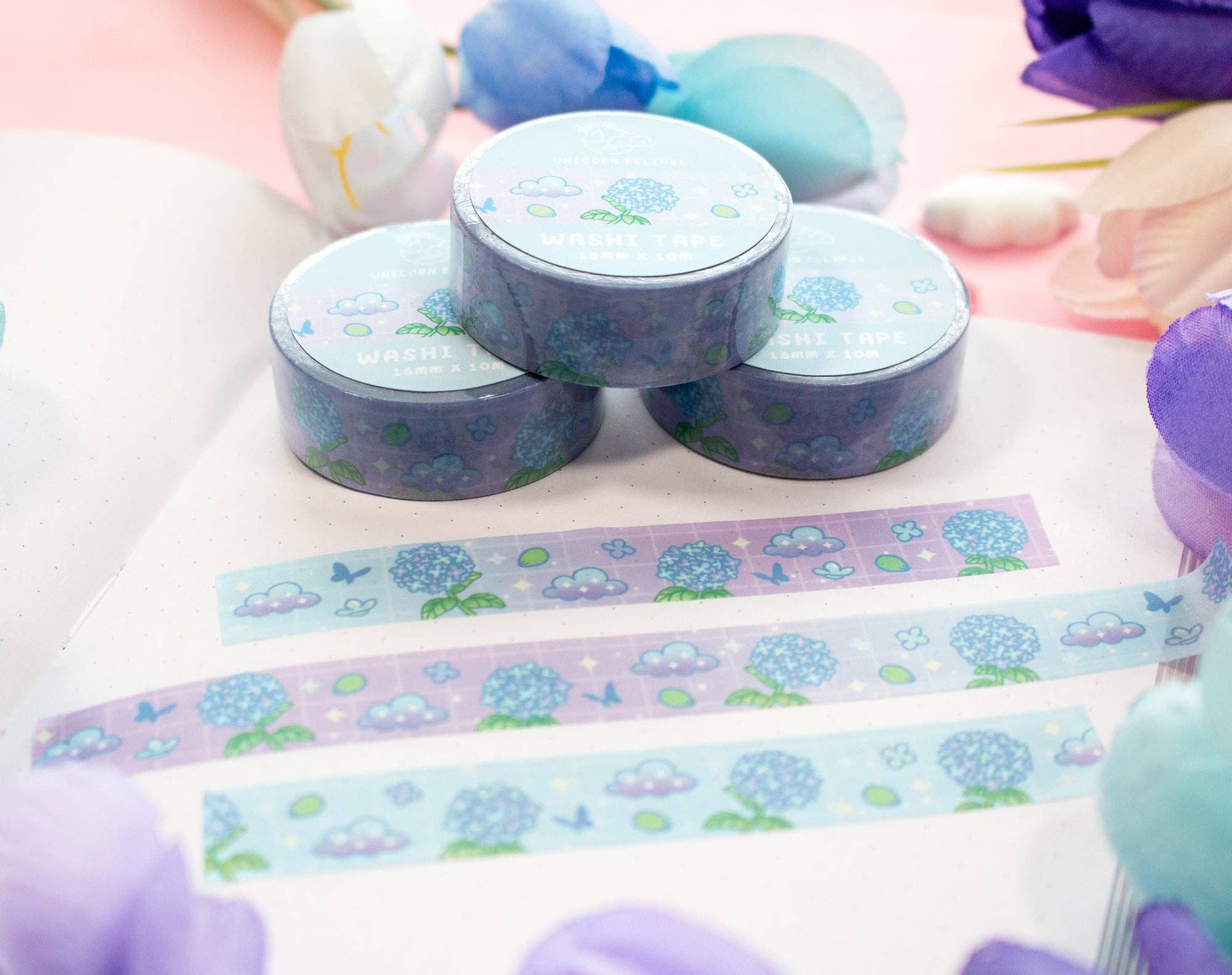 Hydrangea Dreams | Washi Tape