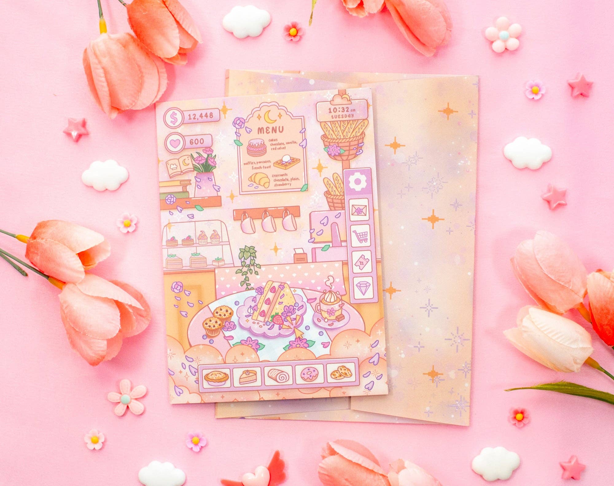 Cafe Quest | Greeting Card