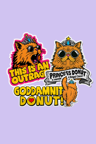 Dungeon Crawler Carl & Princes Donut | Sticker