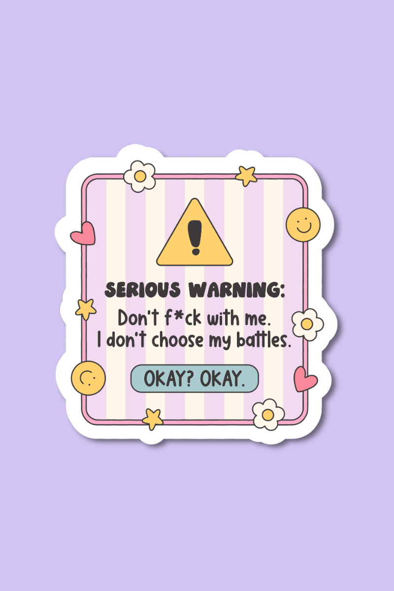 Warning | Sticker