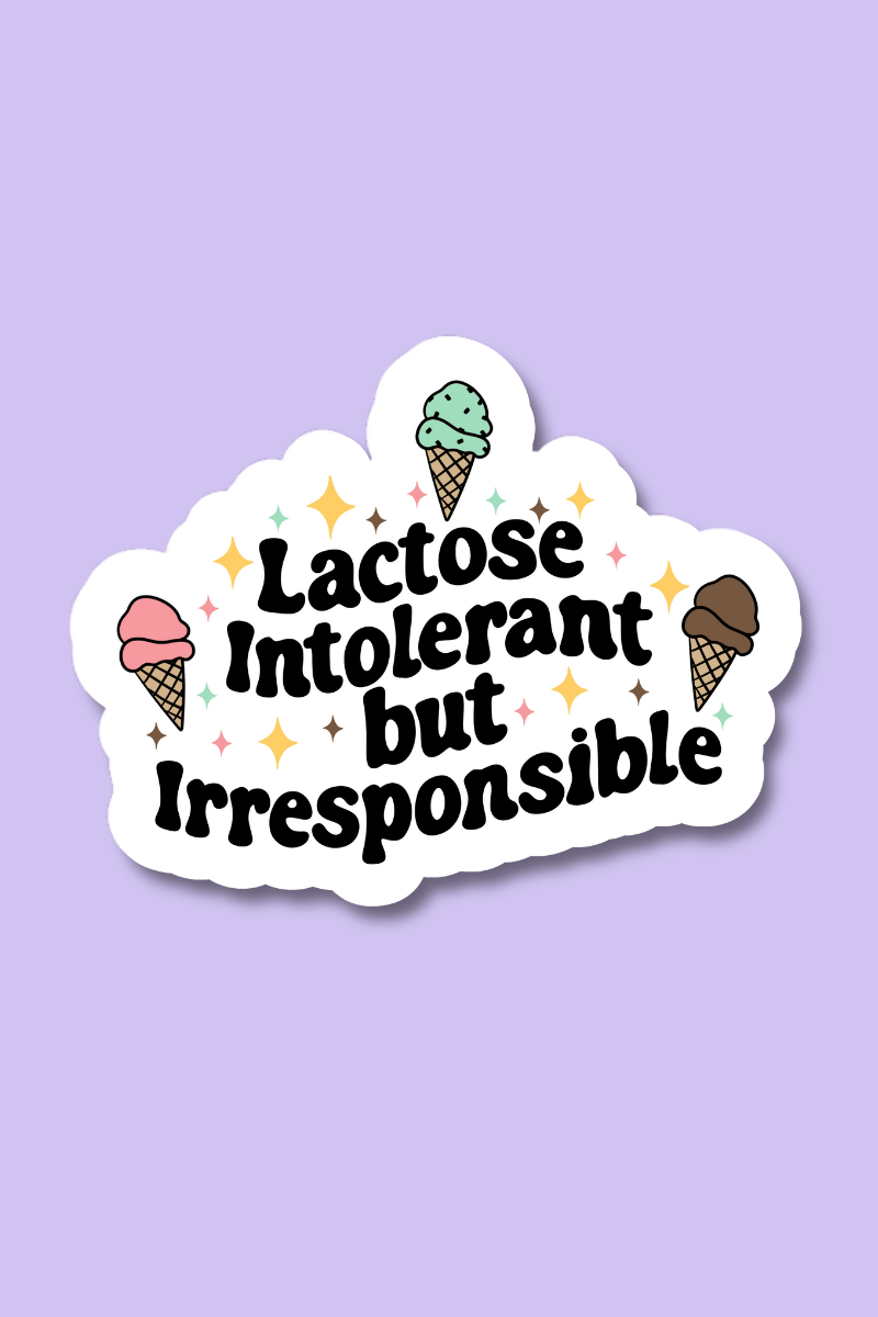 Lactose Intolerant | Sticker