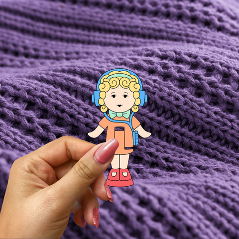 Polly Pocket - Headphones | Sticker