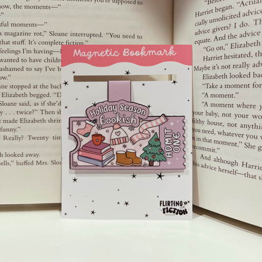 Holiday Season Ticket | Magnetic Bookmark (Copy)