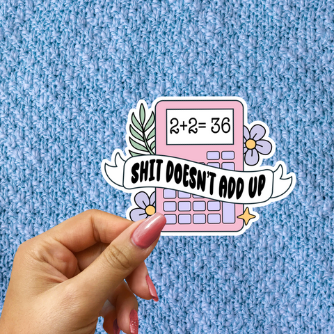 Doesn't Add Up | Sticker