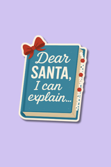 Dear Santa | Sticker