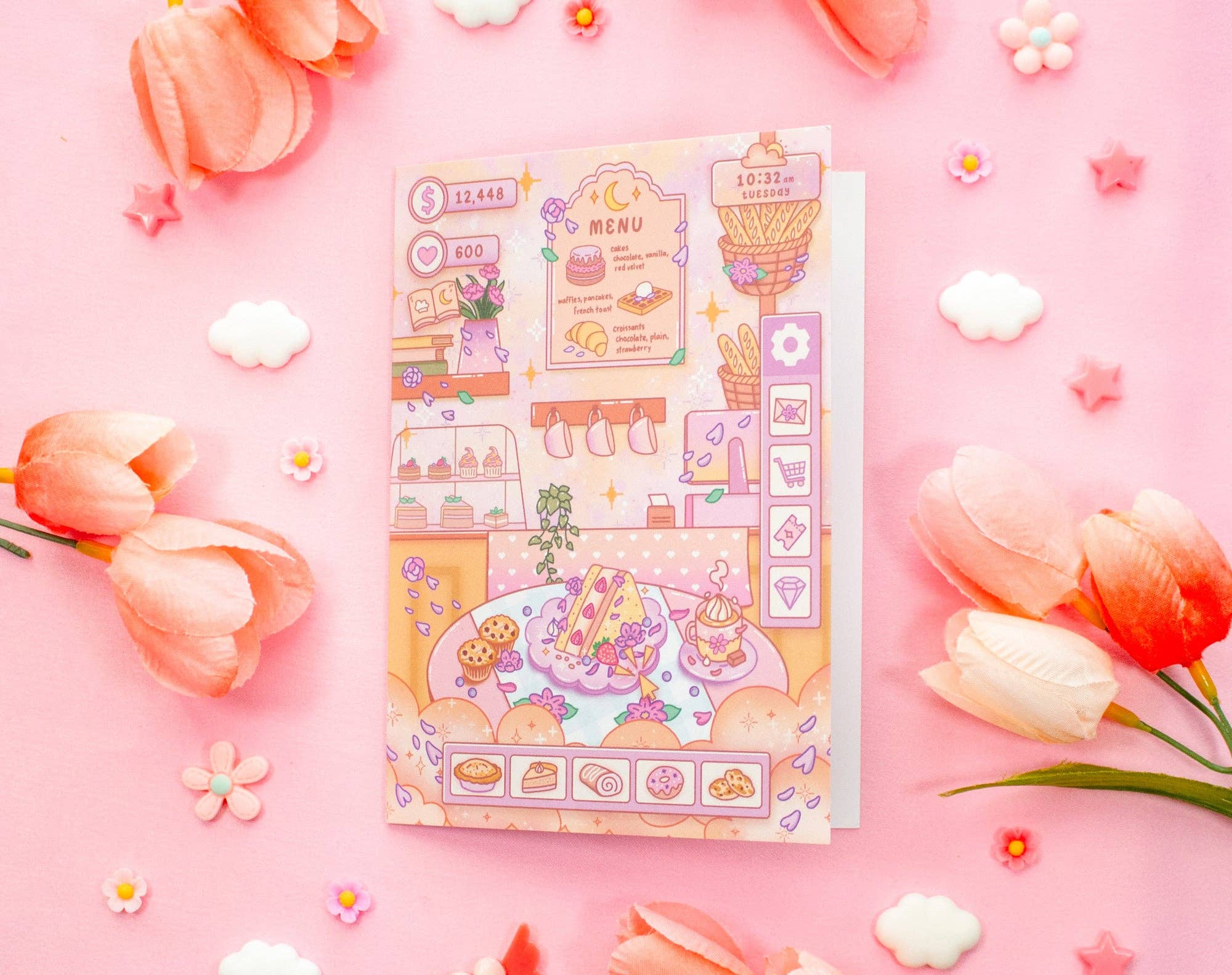 Cafe Quest | Greeting Card
