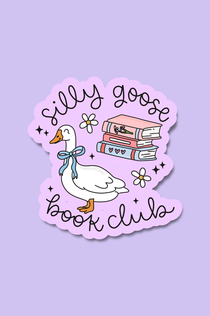 Silly Goose Book Club | Sticker