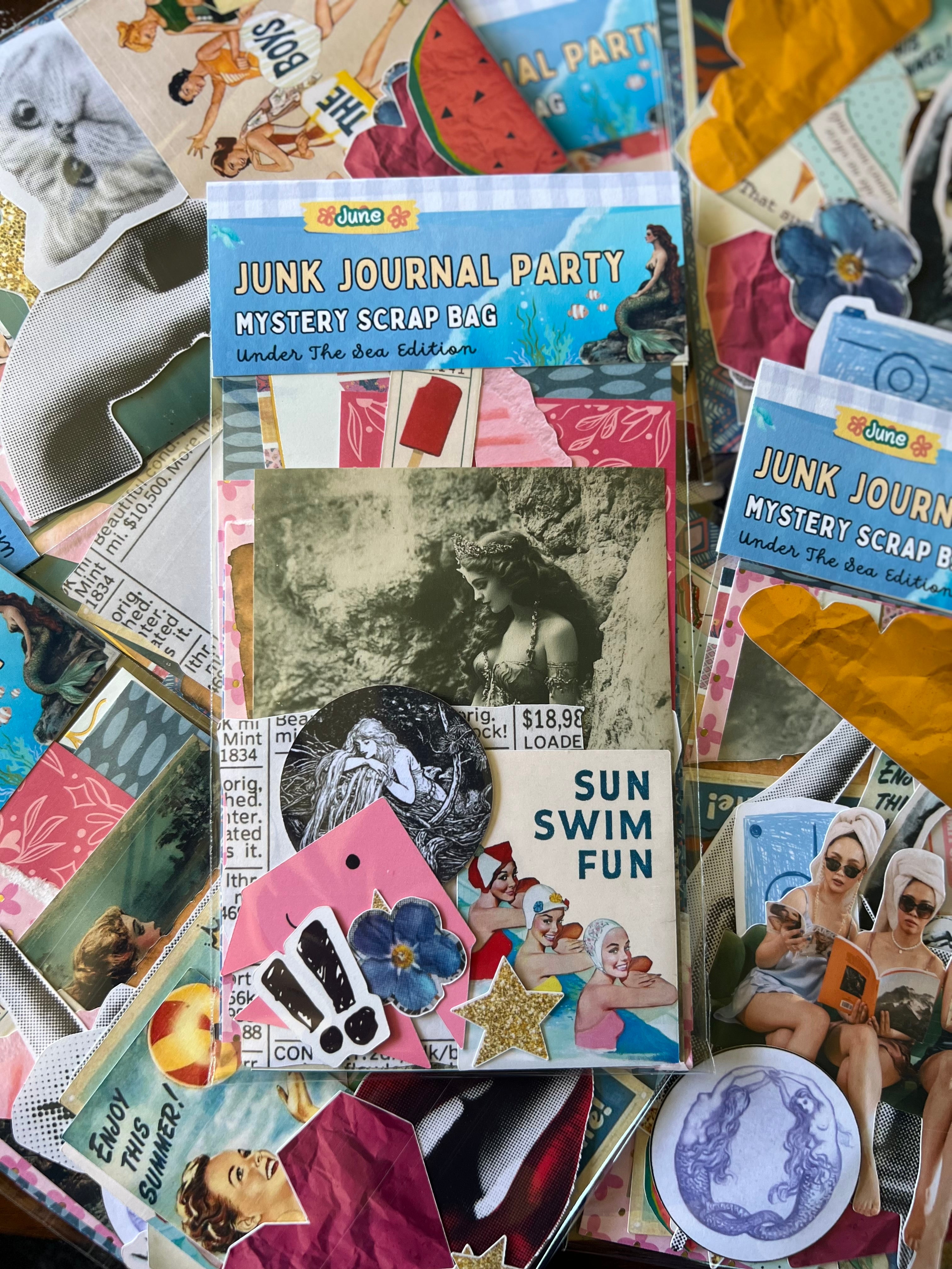 Mystery Scraps Collage Kit