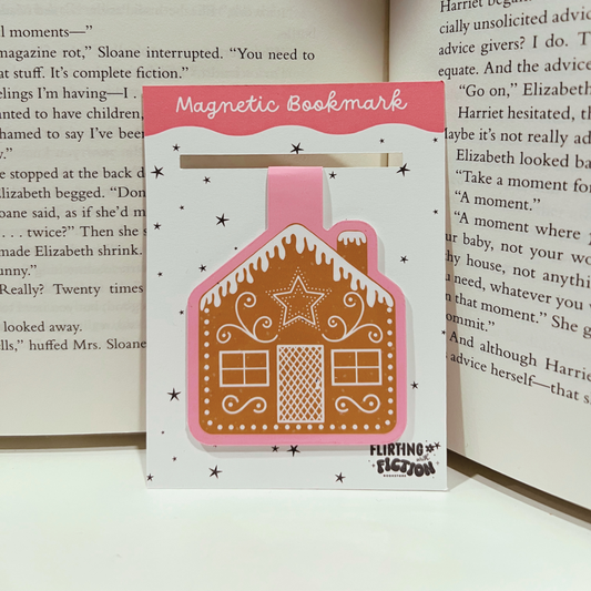 Gingerbread House | Magnetic Bookmark