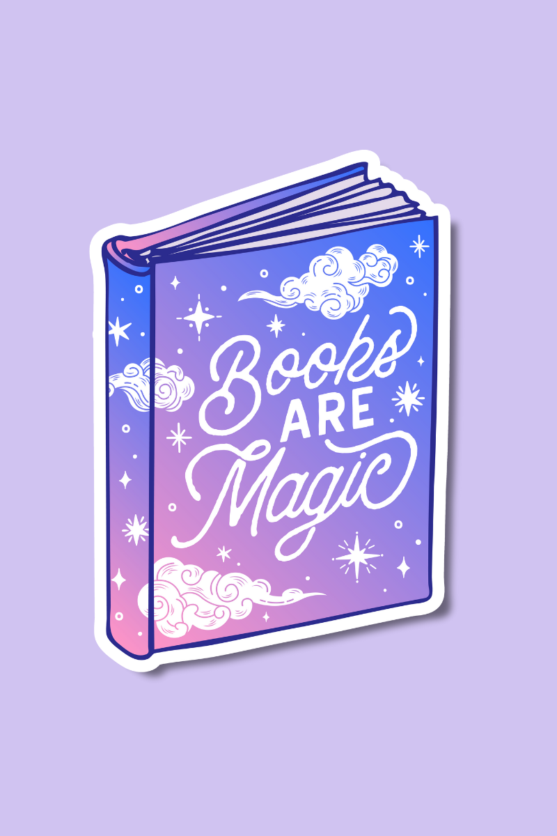 Books Are Magic | Sticker