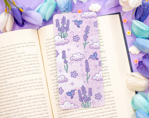 Lavender Dreams Reading Log | Bookmark