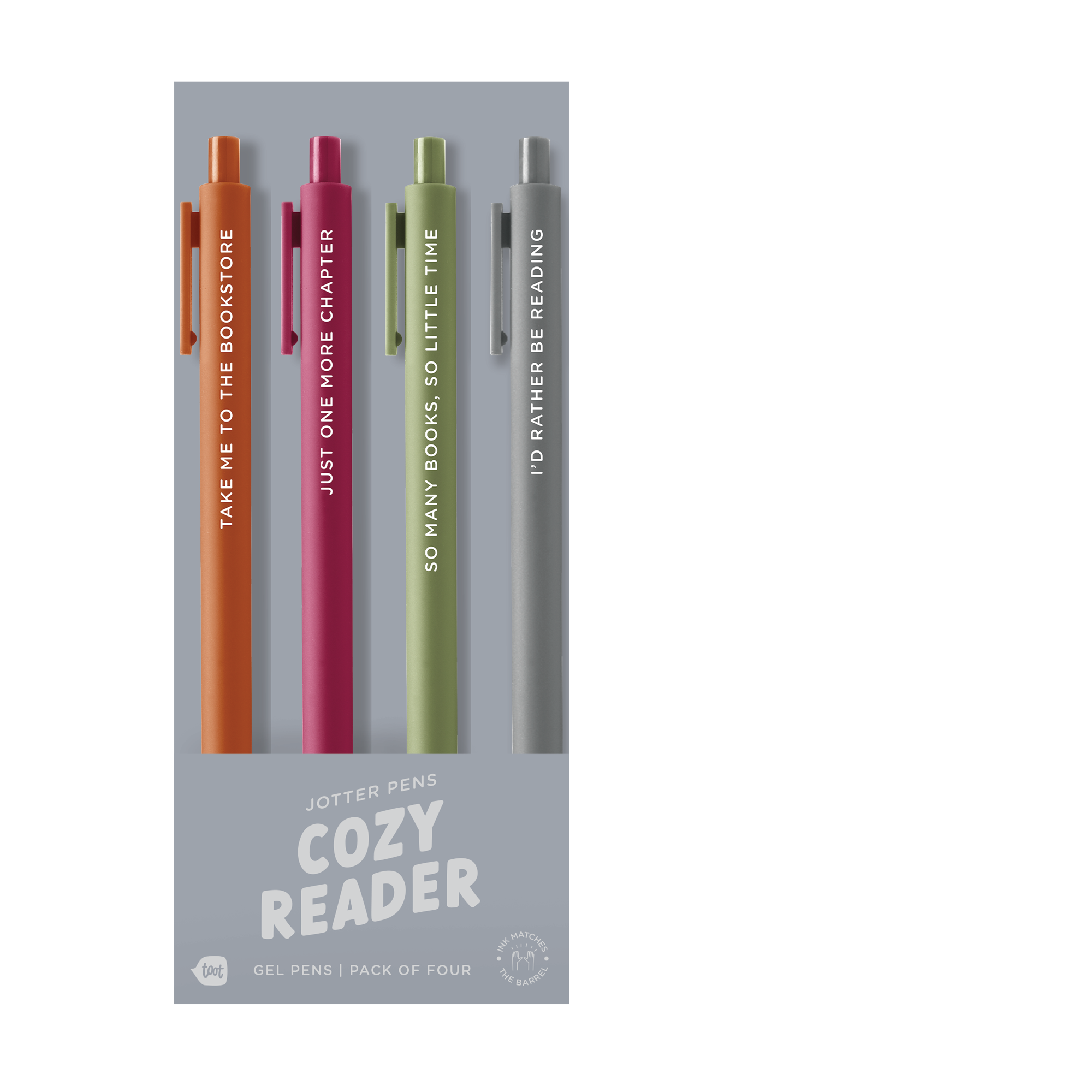 Jotter Sets 4 Pack (New Sets!!!): Cozy Reader