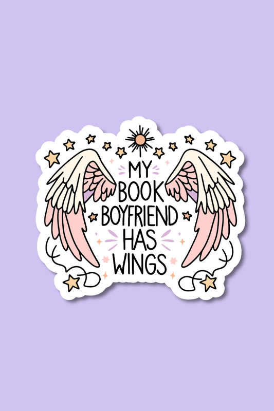 My Boyfriend Has Wings | Sticker