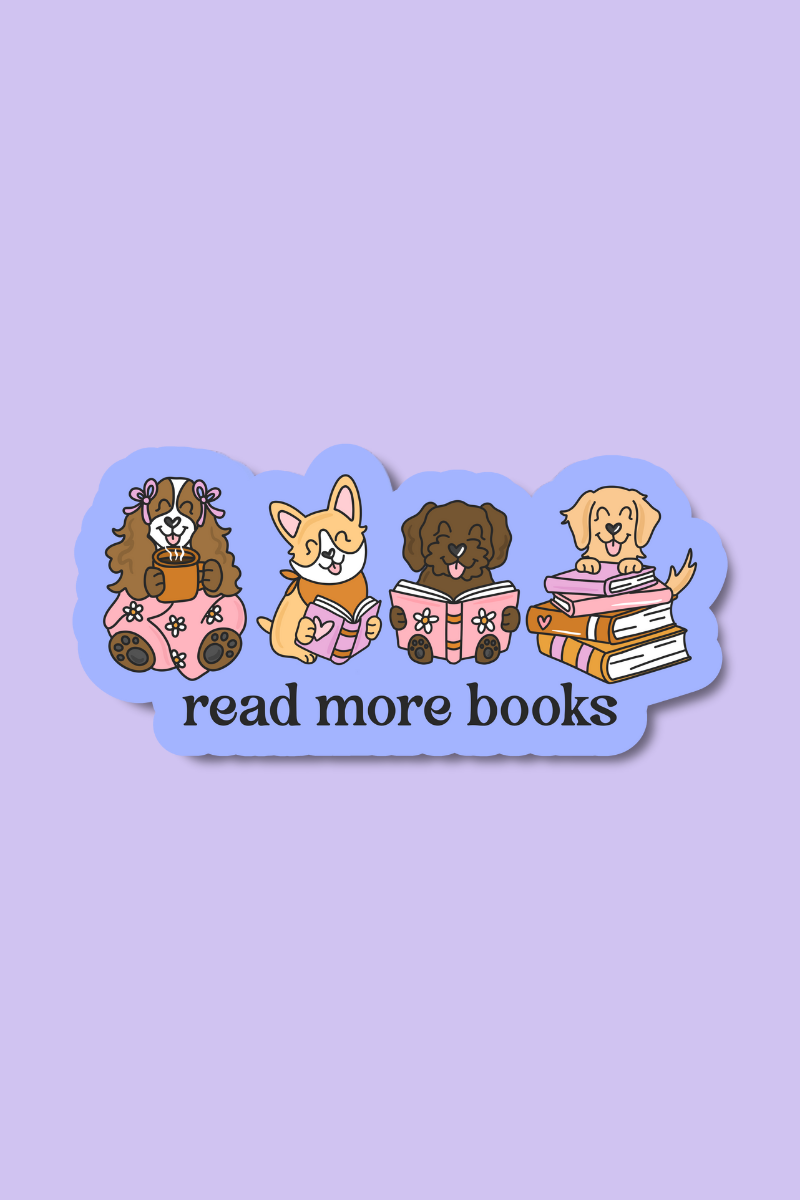 Dogs Book Club | Sticker