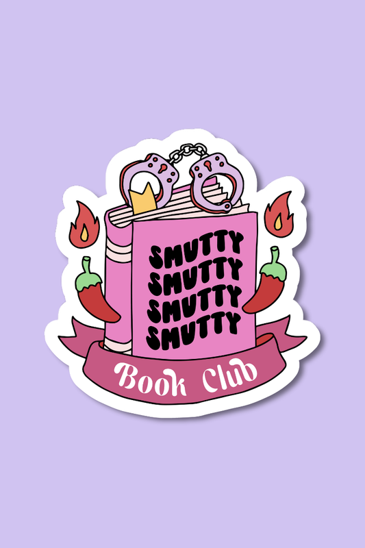 Smutty Book Club| Sticker