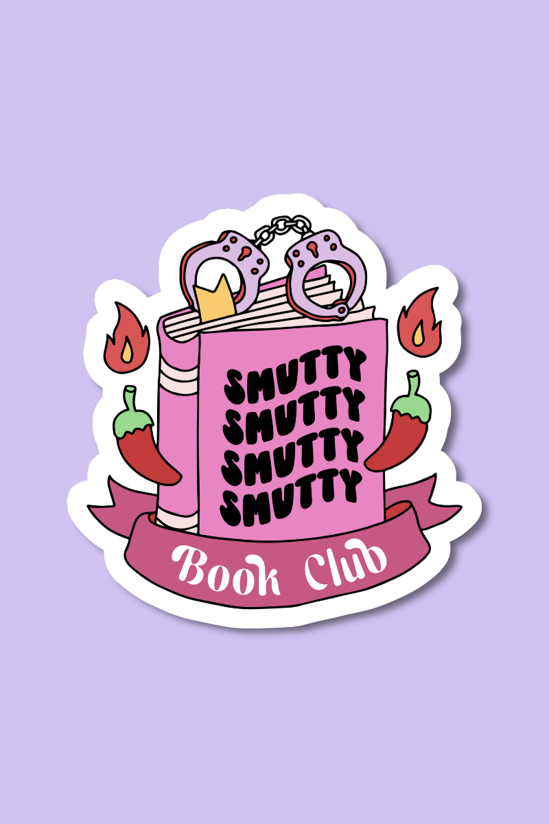Smutty Book Club| Sticker