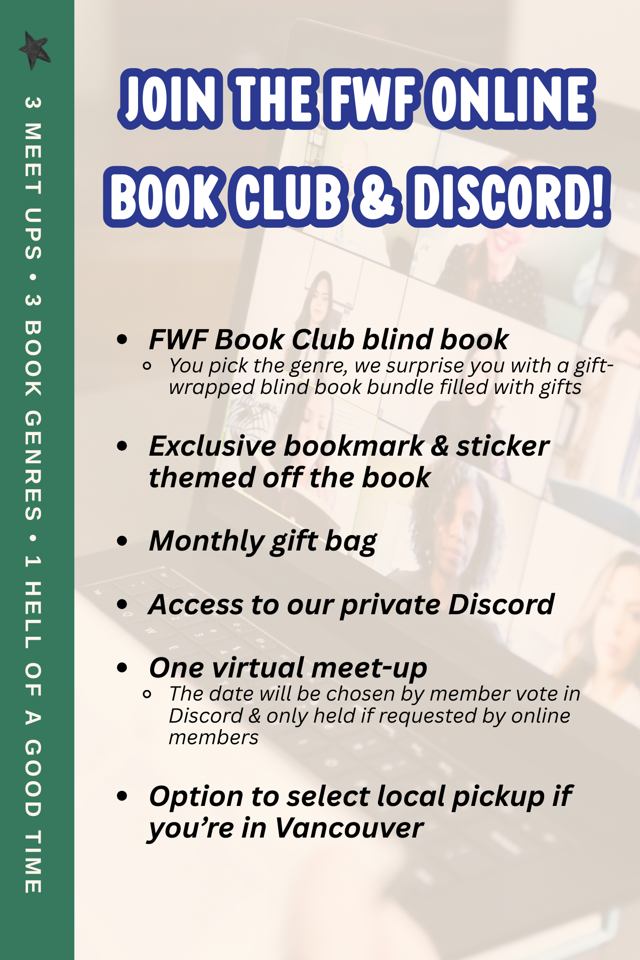 FWF Monthly Book Club