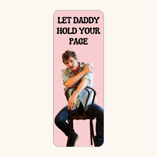 Let Daddy Hold Your Page - Pedro Pascal