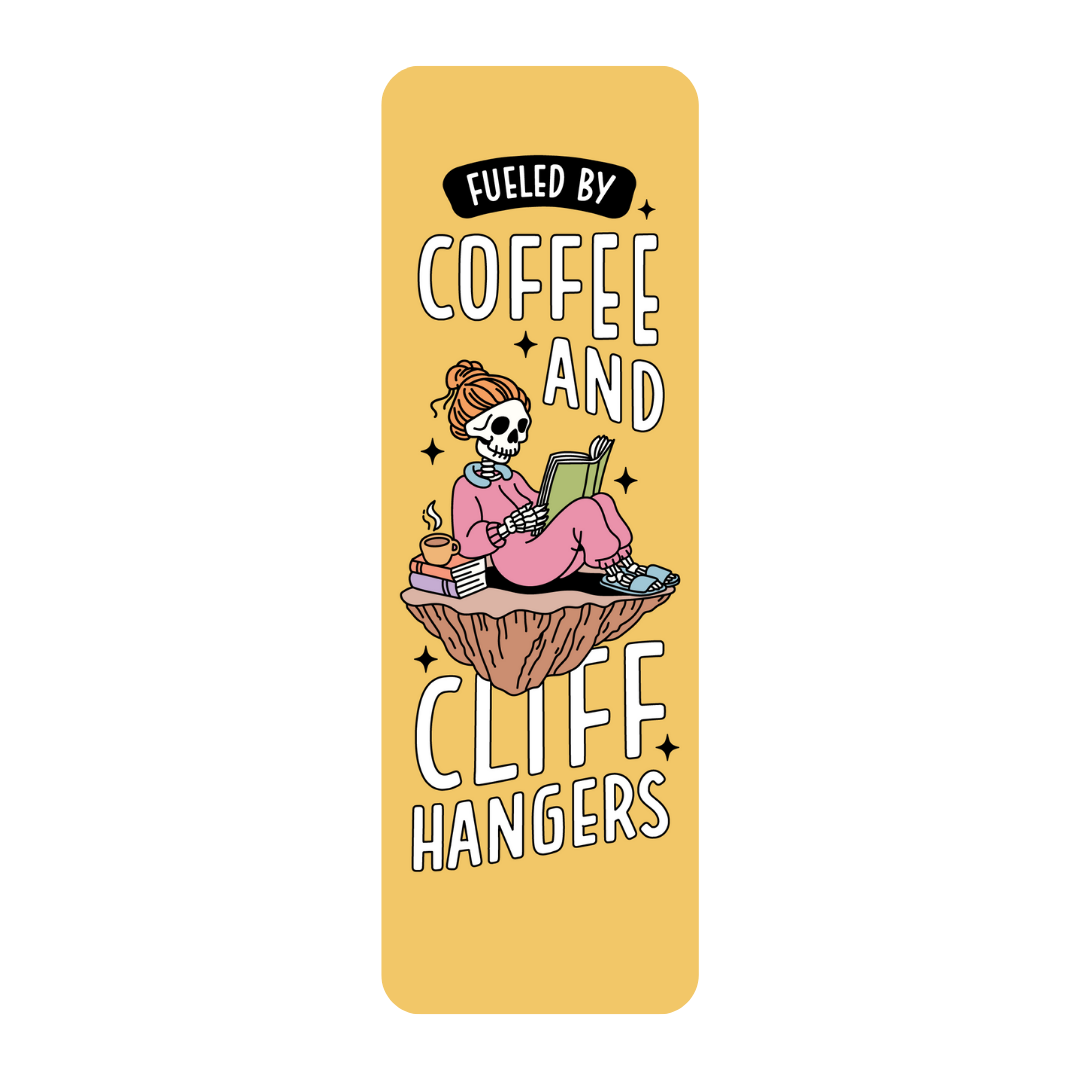 Coffee and Cliff Hangers - Bookmark