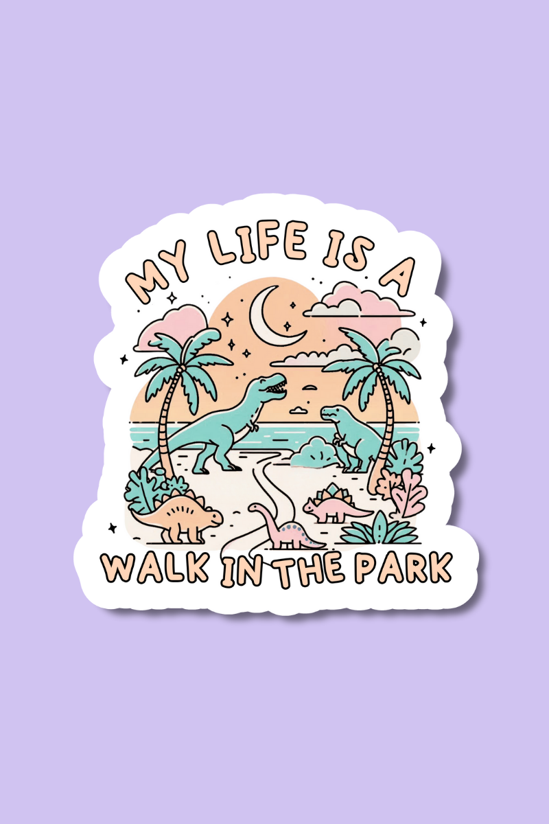 Walk In the Park | Sticker