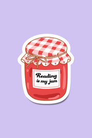 Reading Is My Jam | Sticker