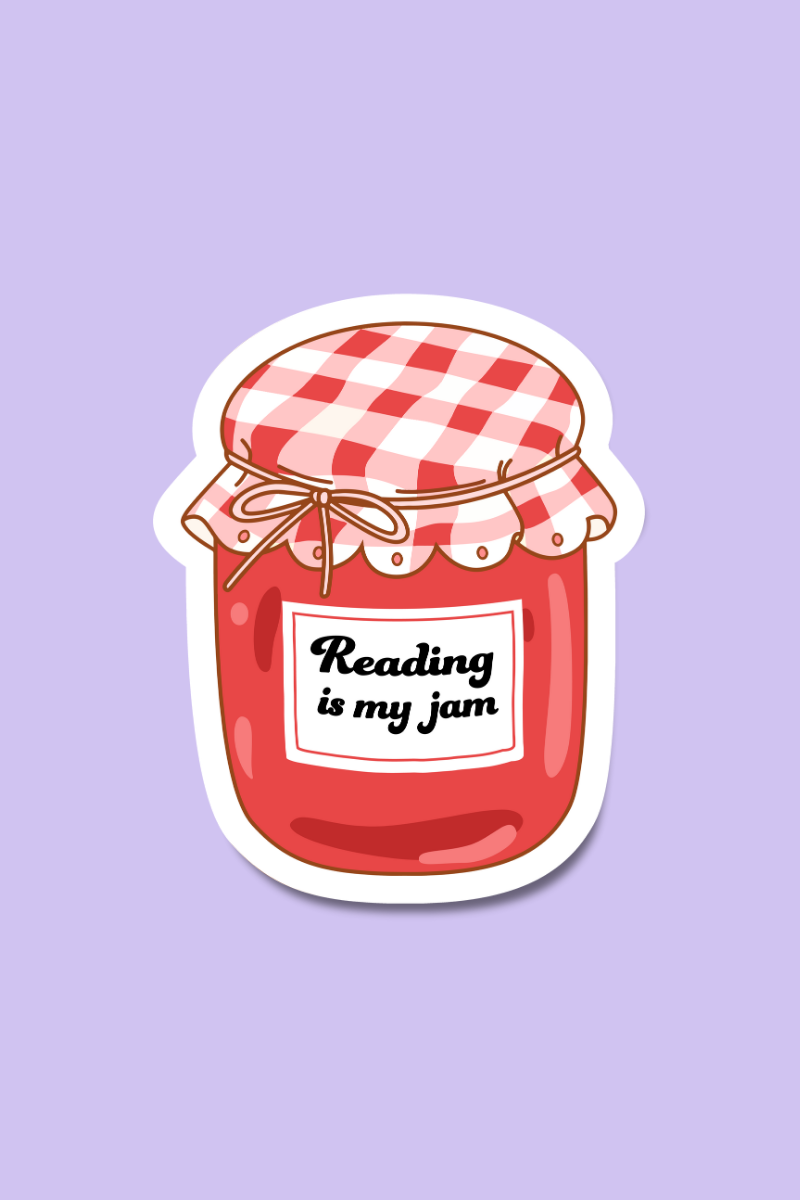 Reading Is My Jam | Sticker