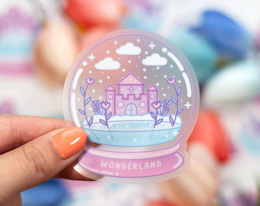 Snowglobe Clear | Sticker