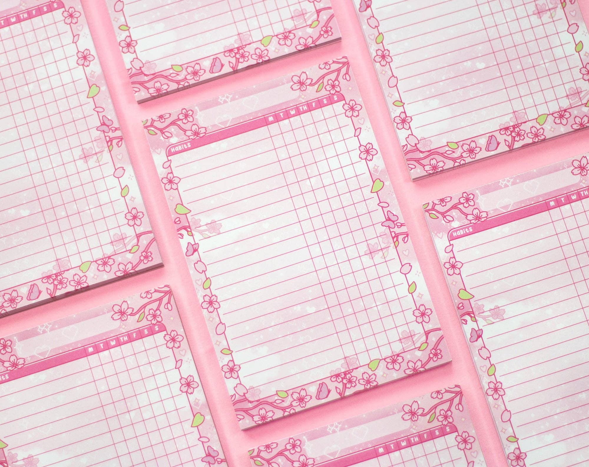 Sakura Habit Tracker |Notepad