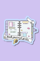 Book Journal Girlie | Sticker