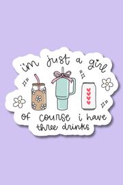 I'm Just a Girl | Sticker