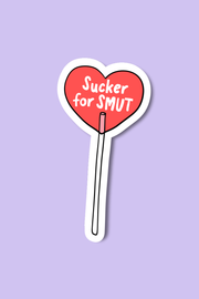 Sucker For Smut | Sticker