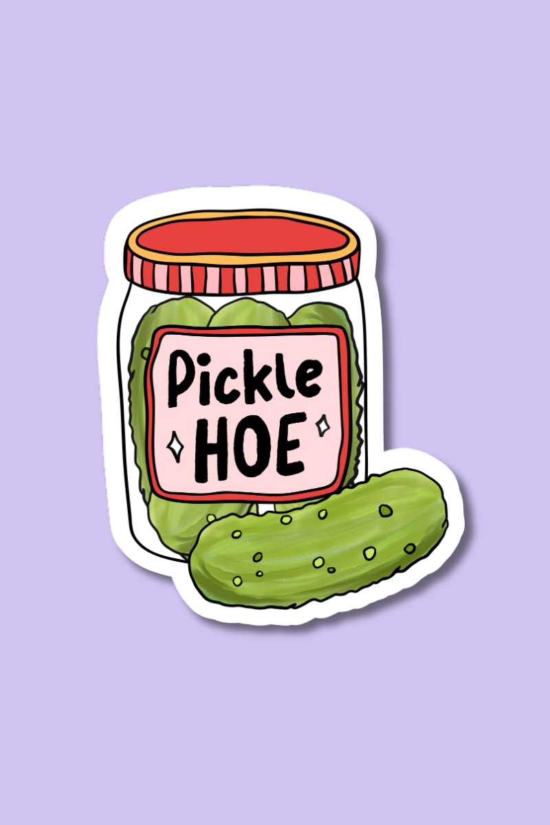 Pickle Hoe | Sticker