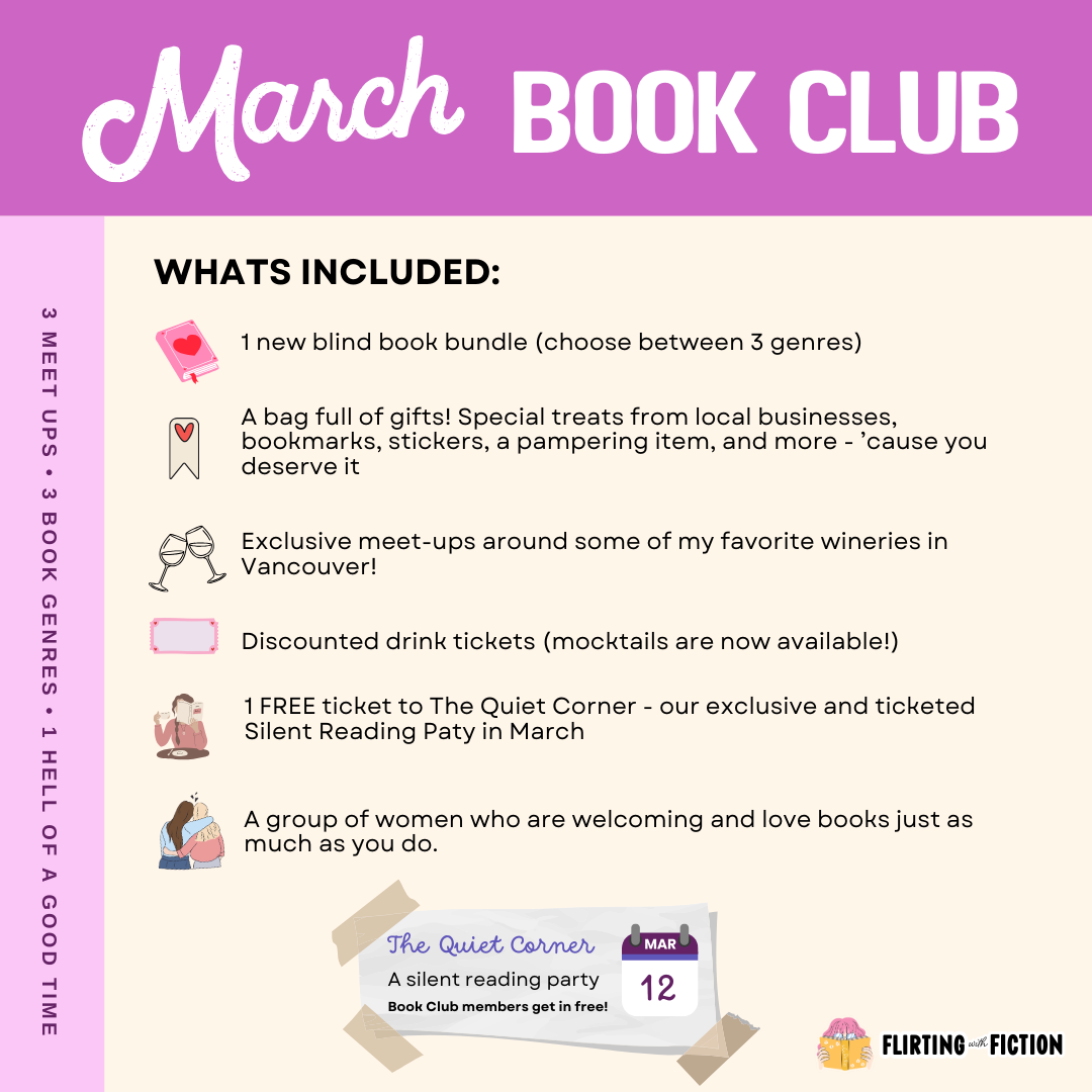 March Book Club & Winery Events