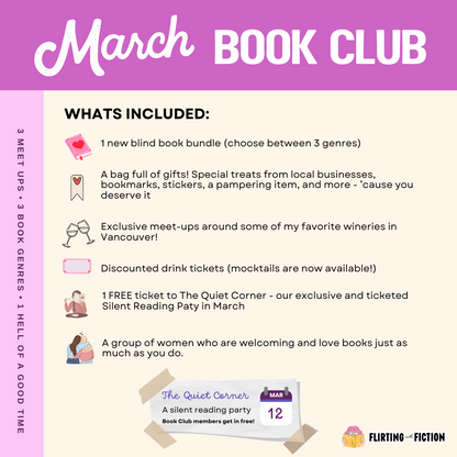 March Book Club & Winery Events