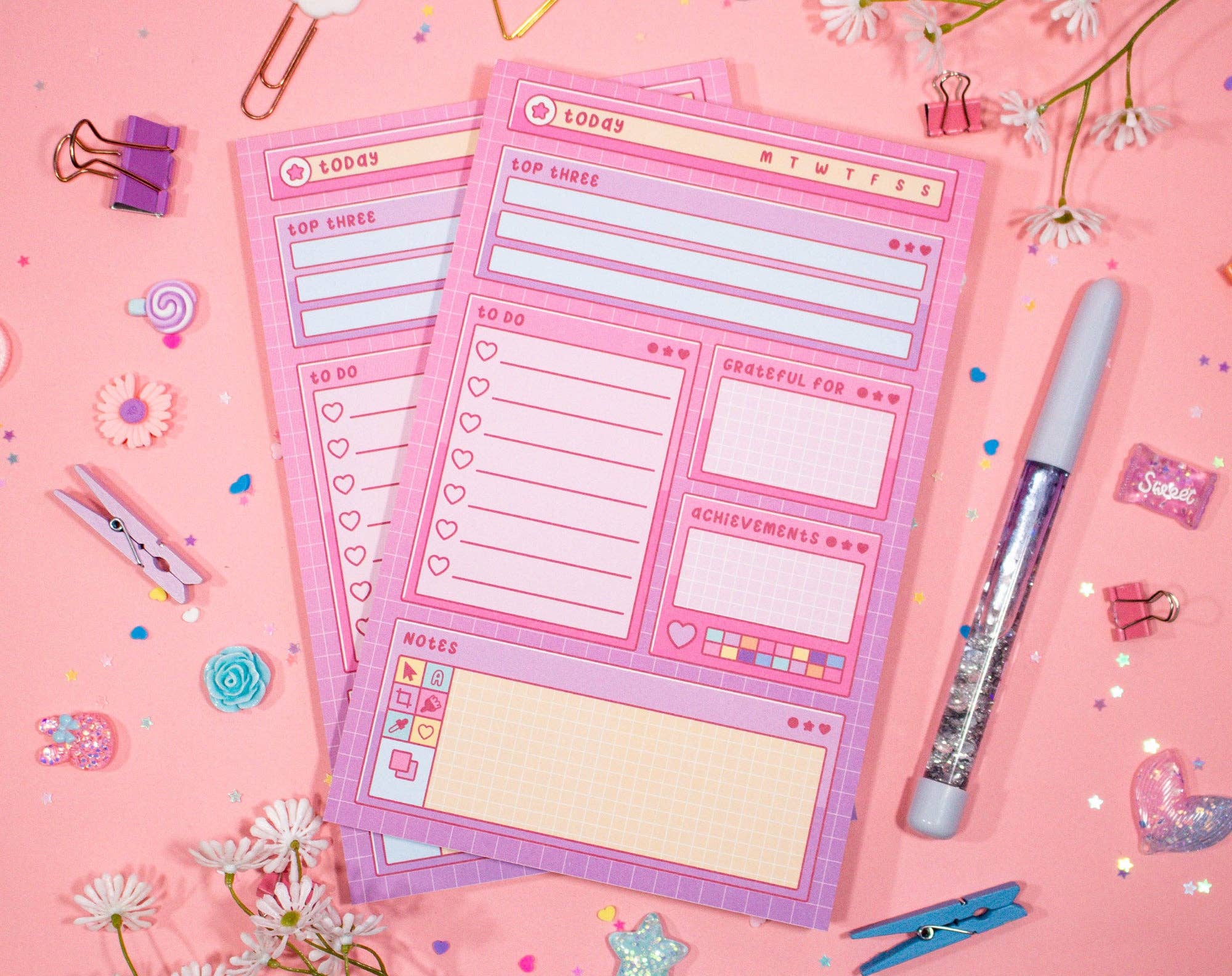 Artsy | Daily Planner Pad