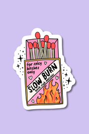 Slow Burn Matches | Sticker