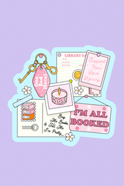 Bookish Collage  | Sticker