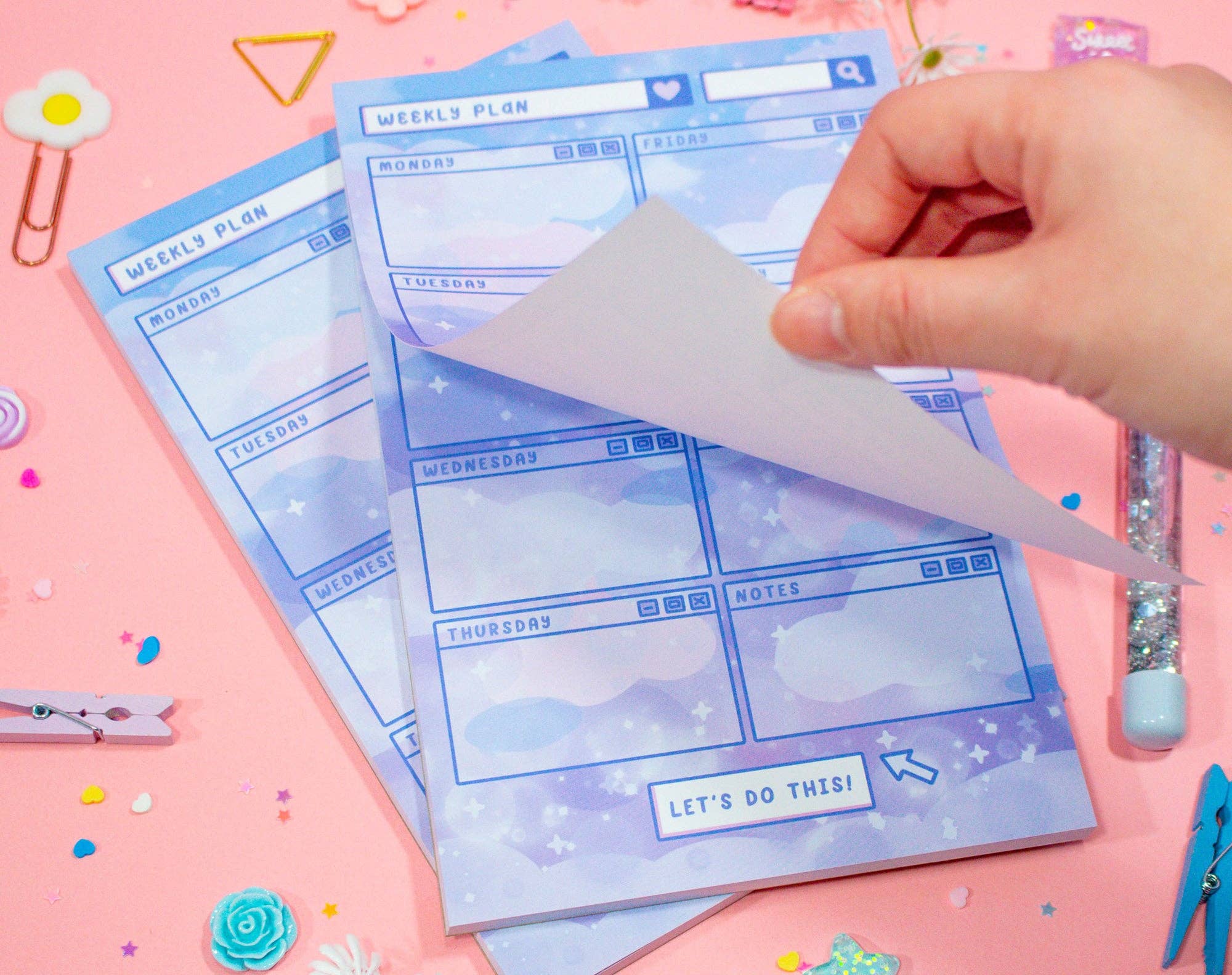 Blue Skies | Weekly Planner Pad
