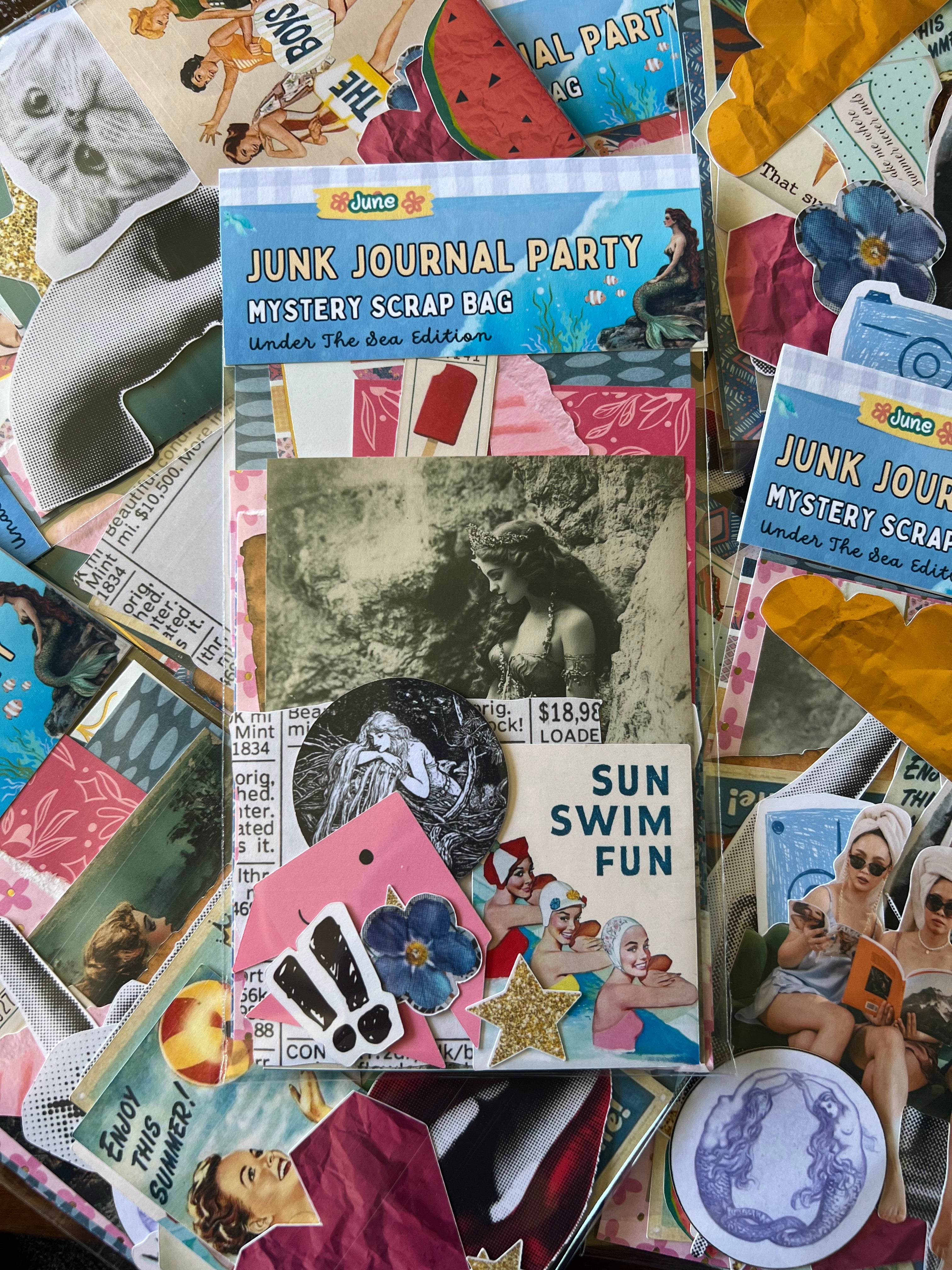 Mystery Scraps Collage Kit
