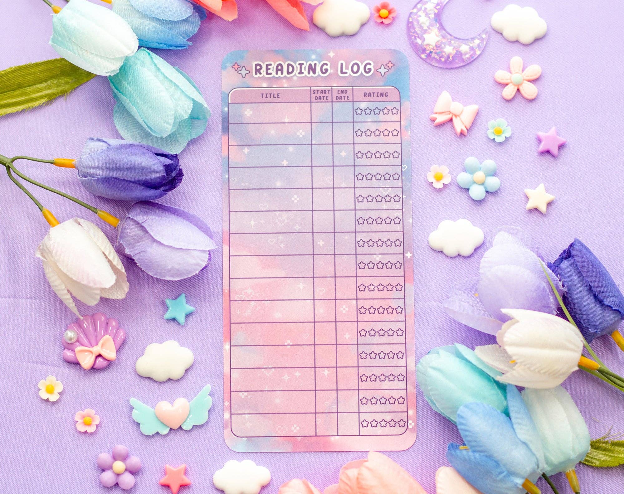 Game Time Reading Log Bookmark
