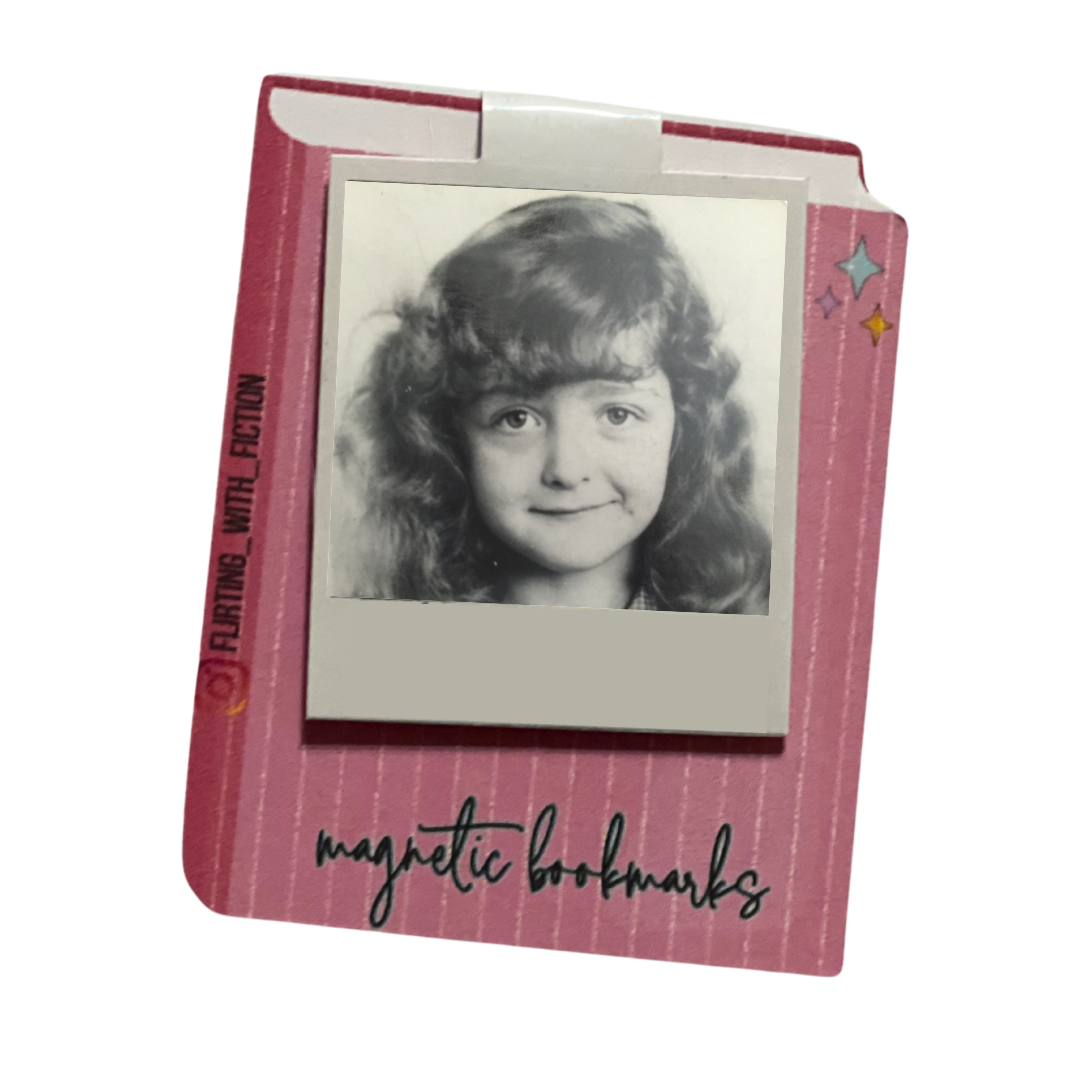 Custom Magnetic Bookmark - Personalized Polaroid Page Marker