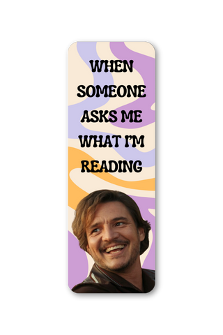 Ask Me What I'm Reading - Pedro Pascal