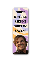 Ask Me What I'm Reading - Pedro Pascal