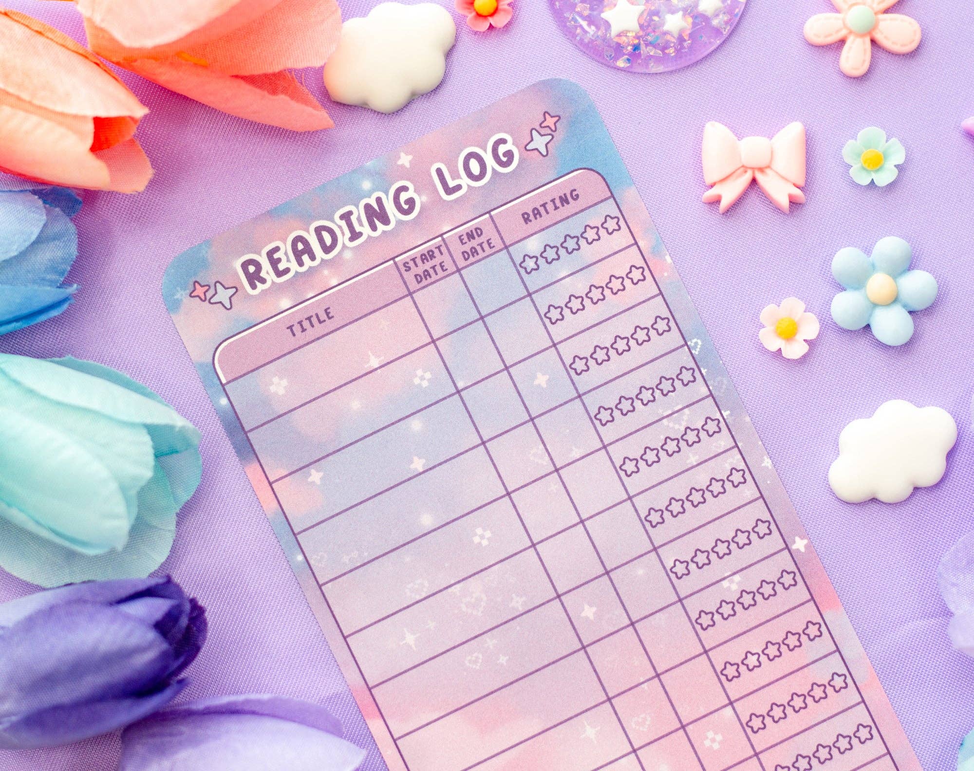 Game Time Reading Log Bookmark