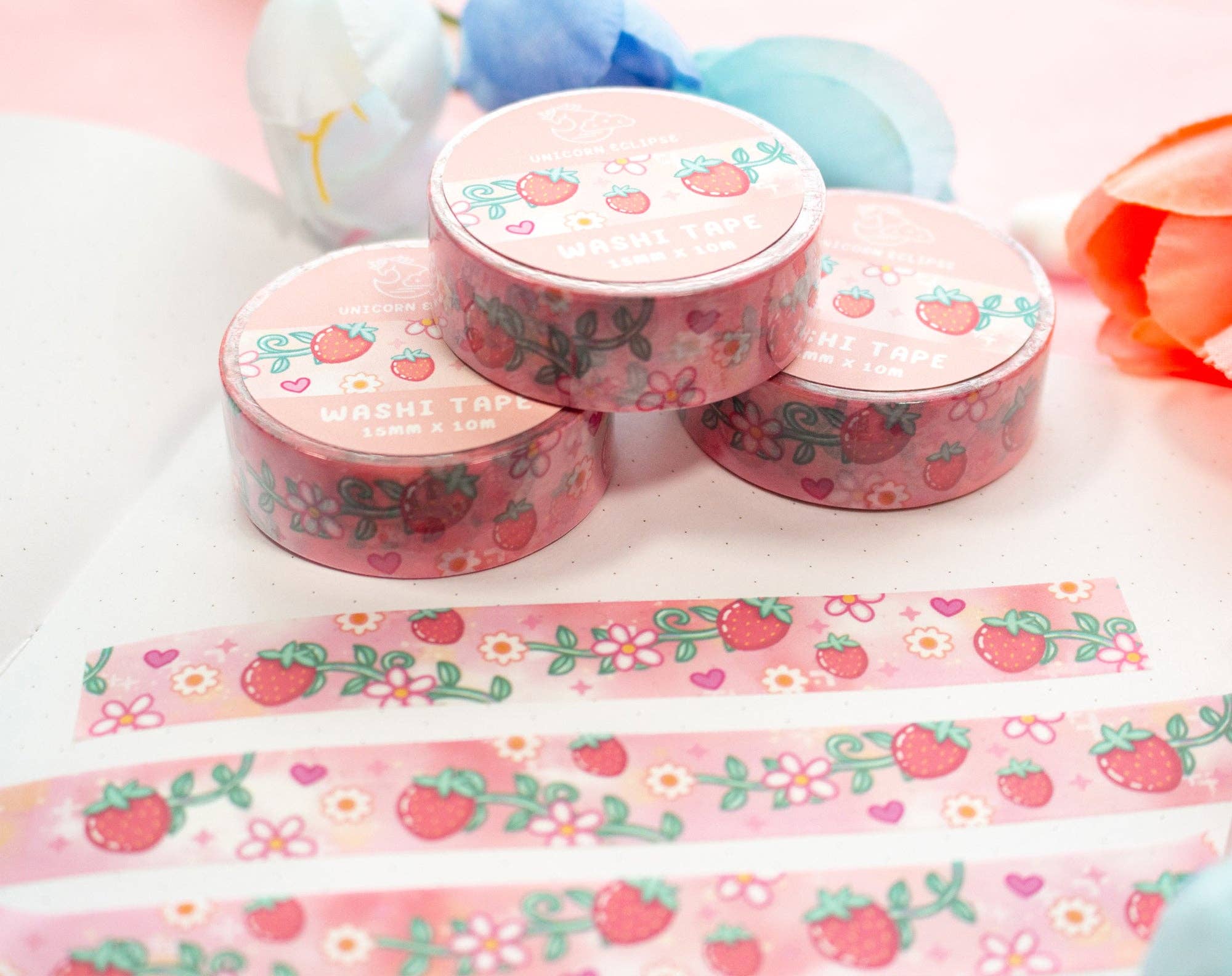 Strawberries | Washi Tape
