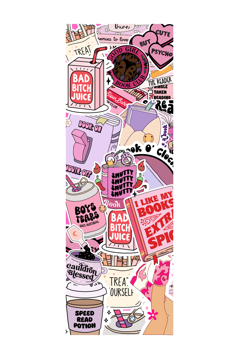 Spicy Bookmark Collage